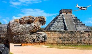 Chichenitza airplane tours, airplane tours to ChichenItza -Navyflex