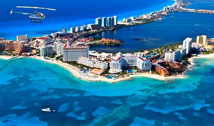 Cancun Helicopter Tours and excursions