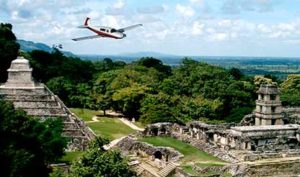 Chichen Itza Tours and Excursions, Caribbean-flight-seeing-tours, Palenque-Airplane-Tour